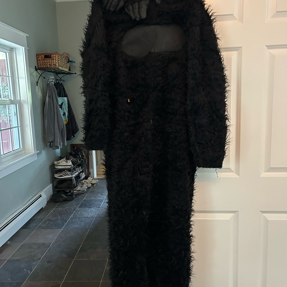 Black gorilla costume